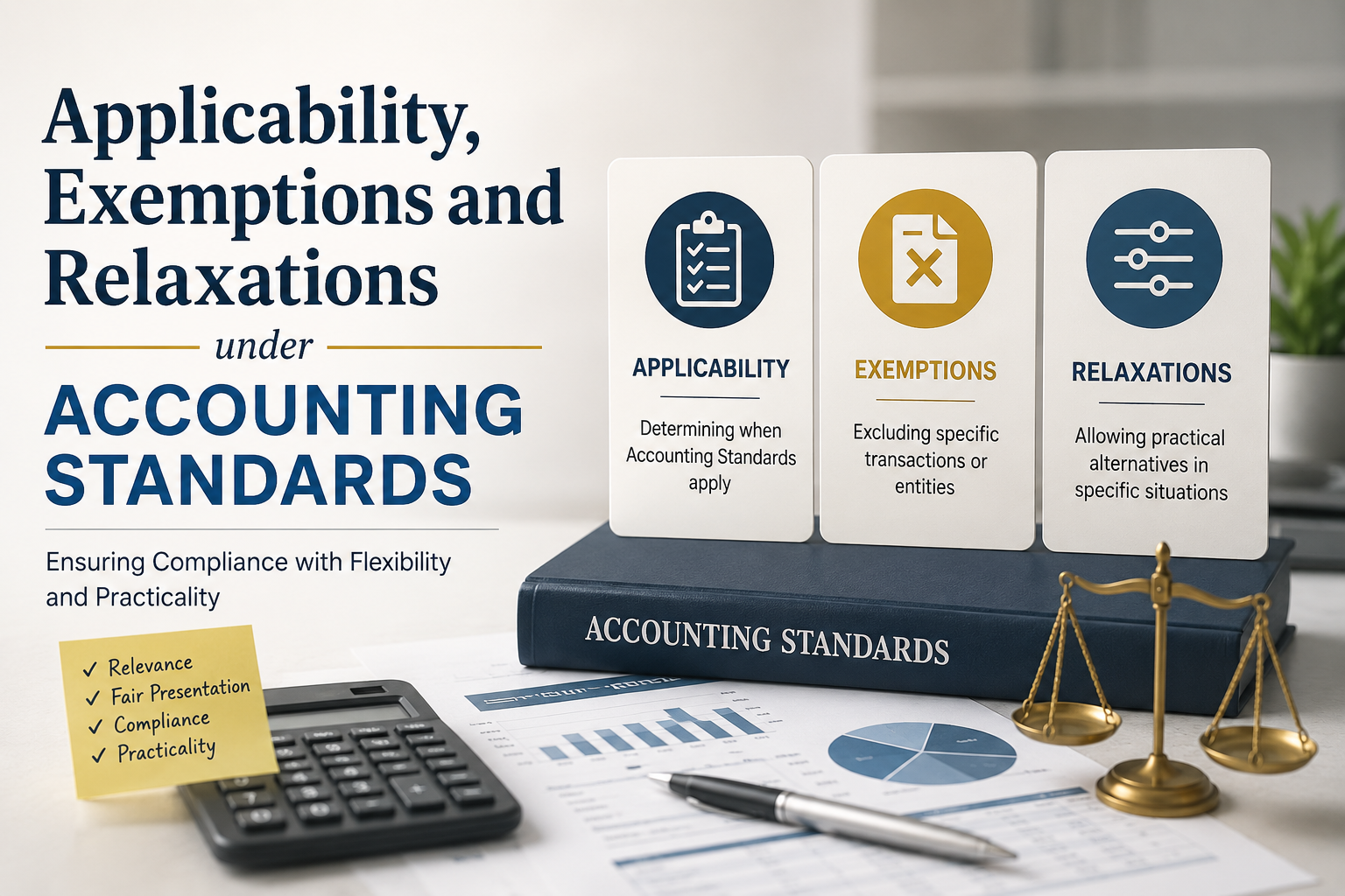Applicability, Exemptions and Relaxations under Accounting Standards